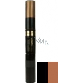 Max Factor Masterpiece Beyond Length řasenka 125 Tanned Black 2 x 5,3 ml