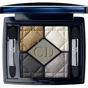 Christian Dior 5 Couleurs Designer paletka 5ti očních stínů Royal Kaki 454 odstín 6 g