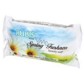 Rubis Spring Fresh toaletní mýdlo s vůní květů 100 g