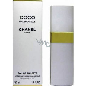 Chanel Coco Mademoiselle toaletní voda plnitelný flakon pro ženy 50 ml s rozprašovačem