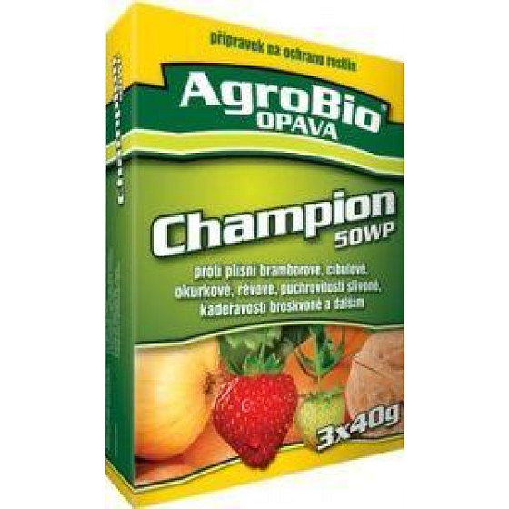 AgroBio Champion 50 WP přípravek na ochranu rostlin 3 x 40 g