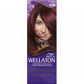 Wella Wellaton krémová barva na vlasy 5-66 Aubergine