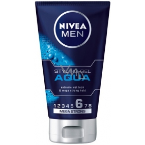 Nivea Men Aqua gel na vlasy s mokrým efektem 150 ml