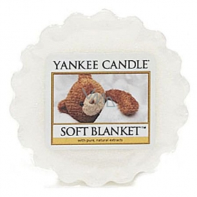 Yankee Candle Soft Blanket - Jemná přikrývka vonný vosk do aromalampy 22 g