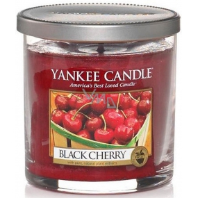 Yankee Candle Black Cherry - Zralé třešně vonná svíčka Décor malá 198 g