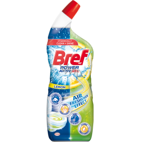 Bref Power Aktiv Gel Lemon gelový WC čistič 700 ml