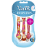 Gillette Venus Treasures Design Edition Orange oranžová pohotová holítka 3 kusy pro ženy