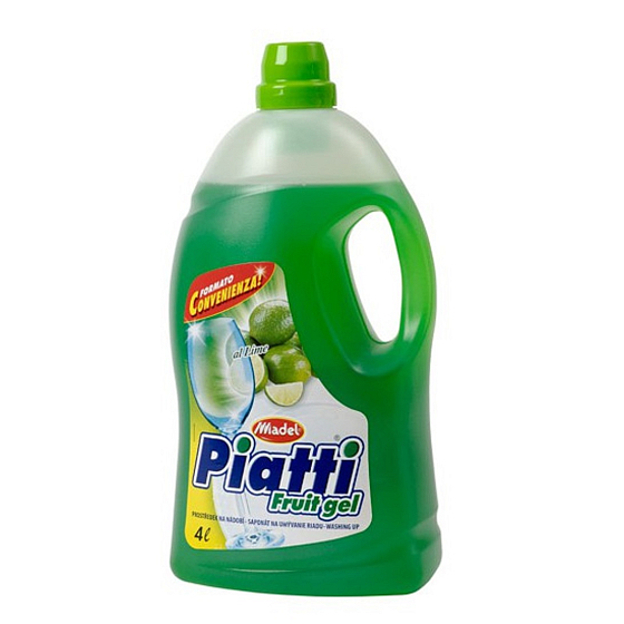 Madel Piatti Fruit Gel Lime přípravek na mytí nádobí, skla a podlahy 4 l
