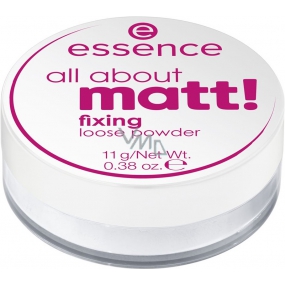 Essence All About Matt! Fixing Loose Powder sypký pudr 11 g