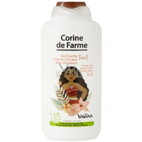 Corine de Farme Vaiana 3v1 šampon na vlasy, sprchový gel a pěna do koupele 500 ml