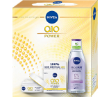 Nivea Face Q10 Power denní krém 50 ml + micelární voda 200 ml, kosmetická sada