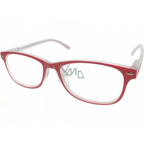 Berkeley Čtecí dioptrické brýle +2,5 plast červené 1 kus MC2136