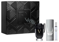 Paco Rabanne Invictus Victory parfémovaná voda 100 ml + deodorant sprej 150 ml + toaletní voda 10 ml miniatura, dárková sada pro muže