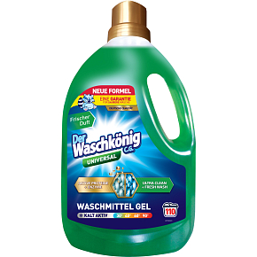 Waschkönig prací gel Universal 110 praní, 3,305 l