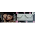 EyelaShes Umělé řasy s lepidlem 006 Černé 1 pár