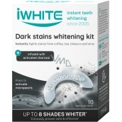 iWhite Dark Stains sada pro bělení zubů 10 kusů