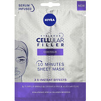 Nivea Hyaluron Cellular Filler textilní maska proti vráskám, 1 ks