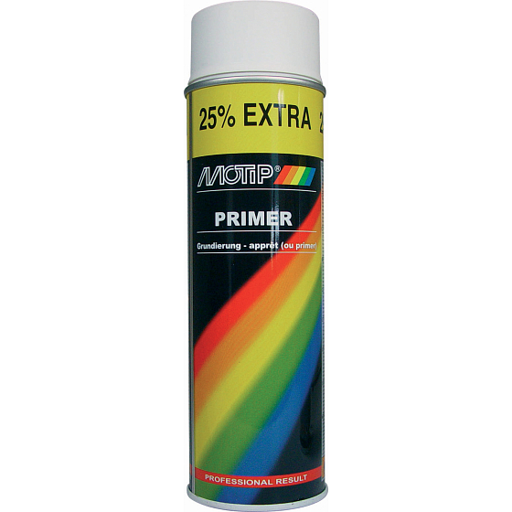 Motip 04056 univerzální základový lak, základová bílá, 500 ml