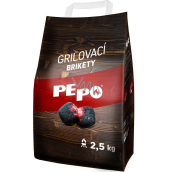 Pe-Po grilovací brikety 2,5 kg