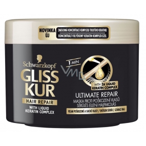 Gliss Kur Ultimate Repair regenerační maska na vlasy 200 ml