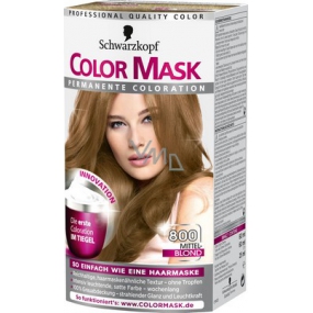 Schwarzkopf Color Mask barva na vlasy 800 Středně plavý