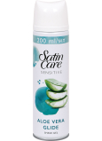 Gillette Satin Care With Aloe Vera Sensitive Skin gel na holení pro ženy 200 ml