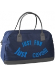 Roberto Cavalli Just Fun Just Cavalli sportovní taška modrá 41 x 26 x 19 cm 1 kus