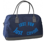 Roberto Cavalli Just Fun Just Cavalli sportovní taška modrá 41 x 26 x 19 cm 1 kus