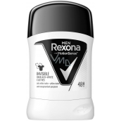 Rexona Men Invisible On Black + White Clothes antiperspirant deodorant stick pro muže 50 ml
