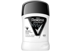 Rexona Men Invisible On Black + White Clothes antiperspirant deodorant stick pro muže 50 ml