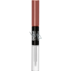 Deborah Milano Absolute Lasting Liquid Lipstick 2v1 rtěnka a lesk na rty 09 Real Nude 2 x 4 ml