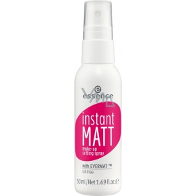 Essence Instant Matt Make-up Setting fixační sprej na make-up 50 ml