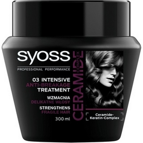 Syoss Ceramide Complex Intensive Anti-Breakage Treatment maska pro slabé a křehké vlasy 300 ml