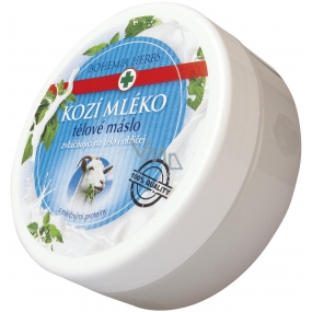 Bohemia Gifts Med a Kozí mléko tělové máslo 200 ml