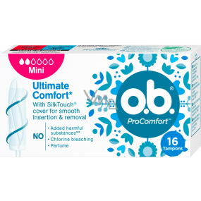 o.b. ProComfort Mini with Dynamic Fit tampony 16 kusů
