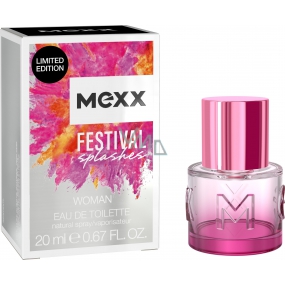 Mexx Festival Splashes Woman toaletní voda 20 ml