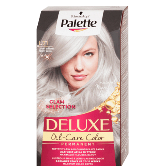 Schwarzkopf Palette Deluxe barva na vlasy U71 Ledový stříbrný 115 ml