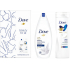 Dove Beauty For All Deeply Nourishing sprchový gel 250 ml + Rich Care tělové mléko 250 ml, kosmetická sada