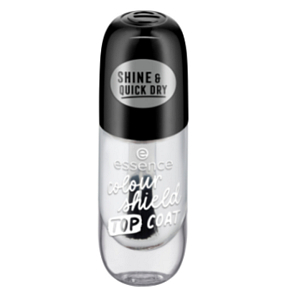Essence Colour Shield Top Coat krycí lak na nehty 8 ml