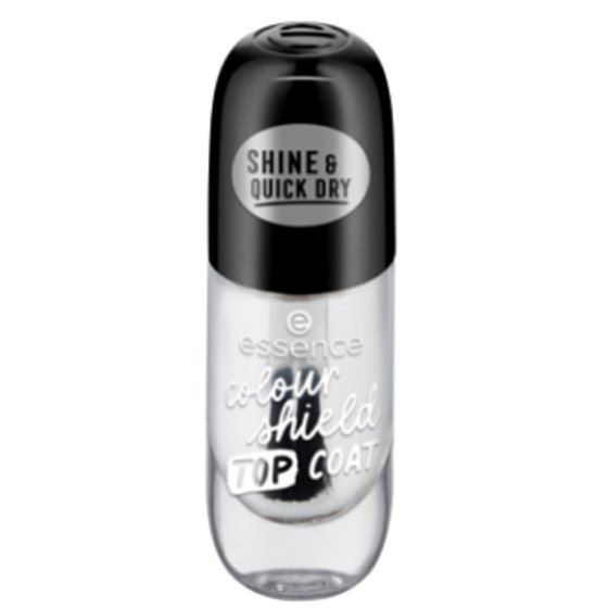Essence Colour Shield Top Coat krycí lak na nehty 8 ml