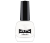 Golden Rose Keratin Nail Color lak na nehty 02 White Color 10,5 ml