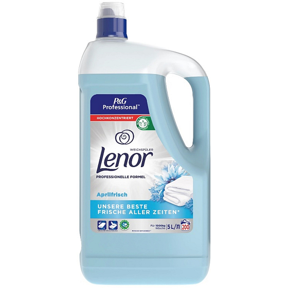 Lenor Professional Spring Breeze vůně jarních květin, pačuli a cedru aviváž 200 dávek 5 l