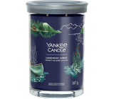 Yankee Candle Lakefront Lodge - Chata u jezera vonná svíčka Signature Tumbler velká sklo 2 knoty 567 g