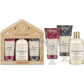 Baylis & Harding Zimní království sprchový krém 200 ml + mléko na tělo a ruce 200 ml + sprchový gel 300 ml, kosmetická sada pro ženy