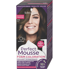Palette Mousse Color středně hnědá 5-0, 35 ml