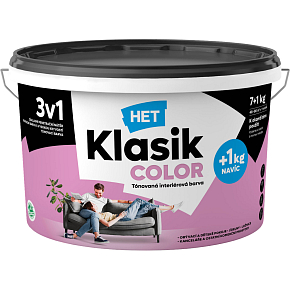 Het Klasik Color malířská barva, 0307 magenta, 7+1 kg