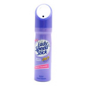Lady Speed Stick 24/7 Fresh Fusion antiperspirant deodorant sprej pro ženy 150 ml