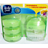 Ambi Pur Fresh Gardens toaletní blok a 3 náhradní náplně 4 x 55 ml