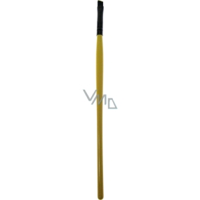 Kosmetický štětec na oční stíny šikmý různé barvy 18 cm 1 kus