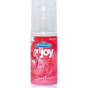 Primeros Enjoy Strawberry lubrikační gel s aroma jahod s dávkovačem 100 ml